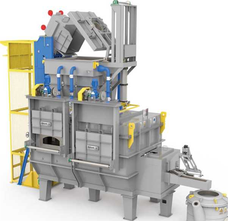 鋁合金集中熔化爐（塔式爐）